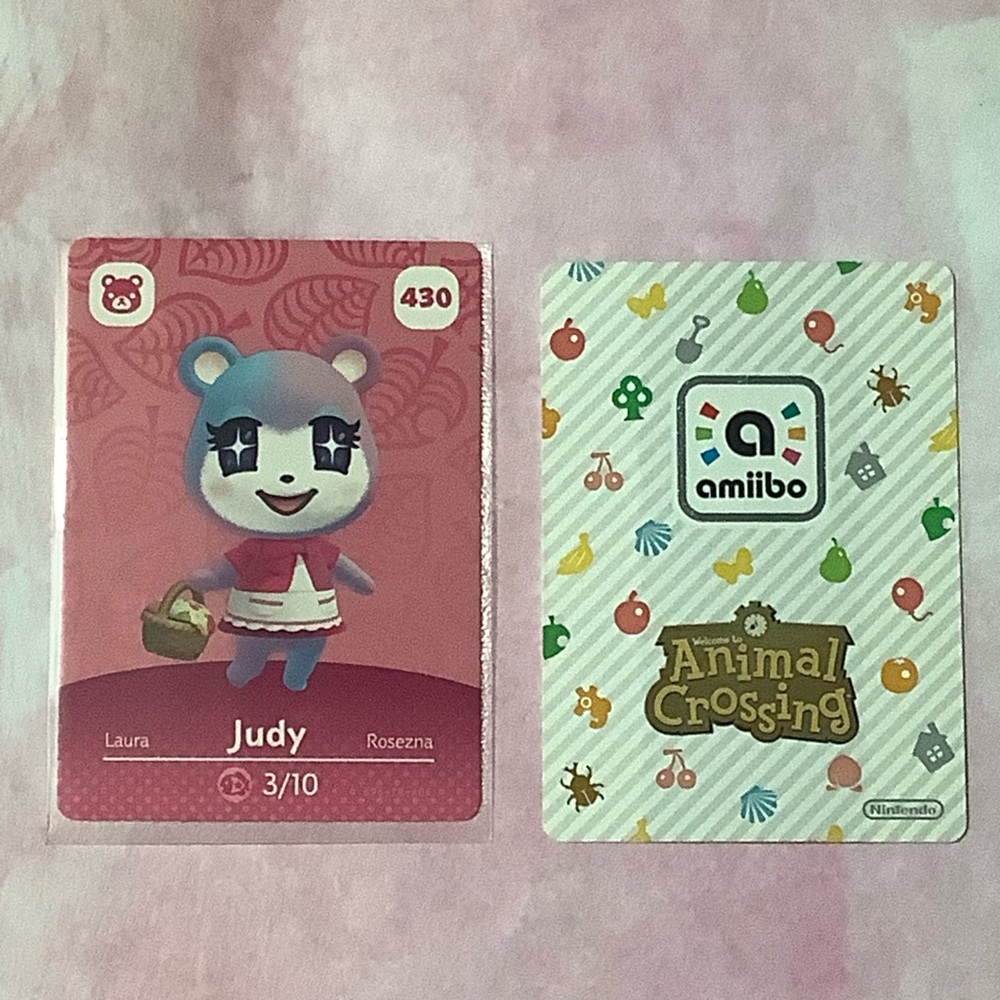 Animal Crossing Judy Amiibo Card Season 5 - Picture 2 of 5